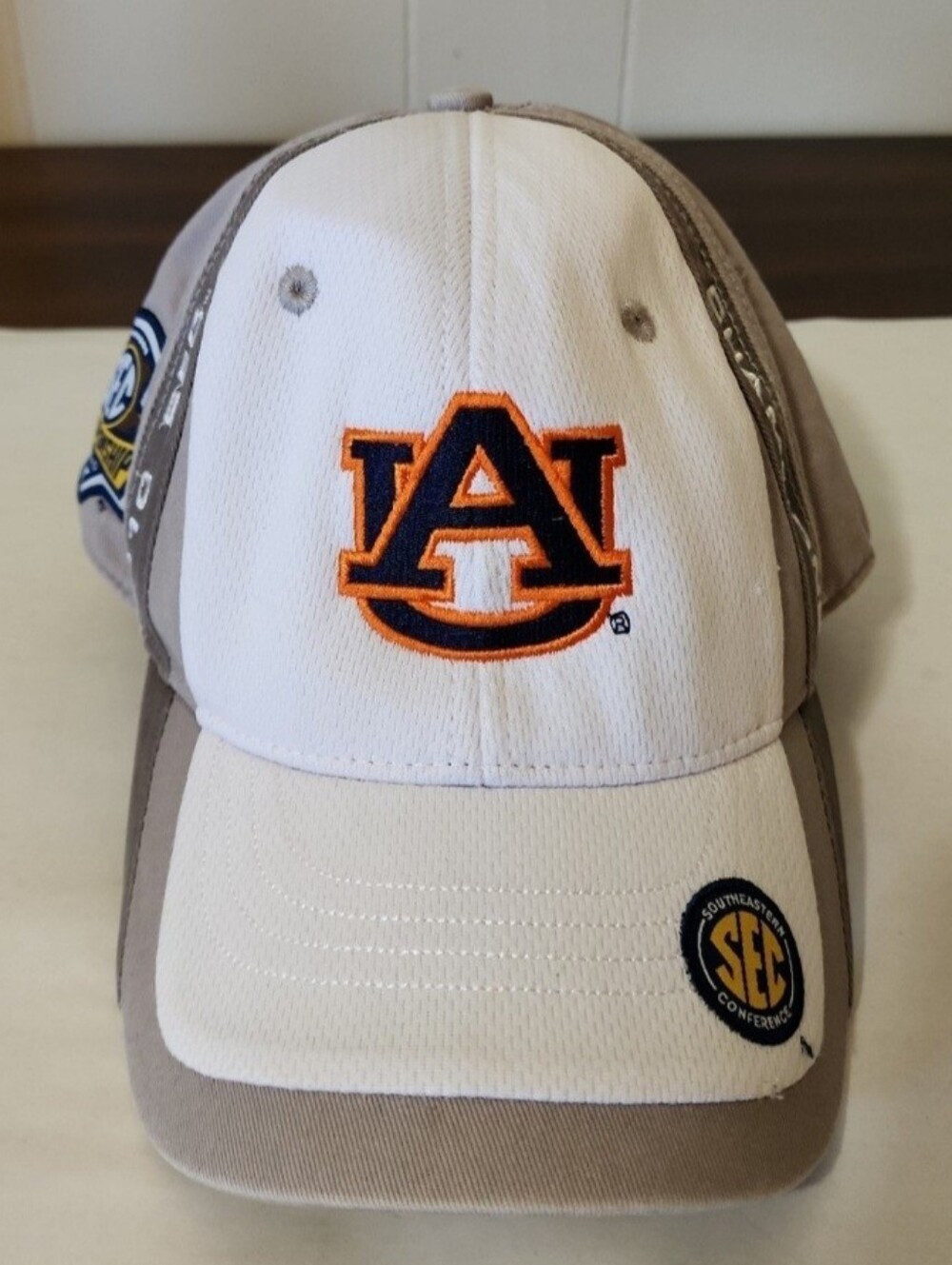 The Game "Auburn University" Tigers Official  2010 SEC Champions Strap-Back  Bal
